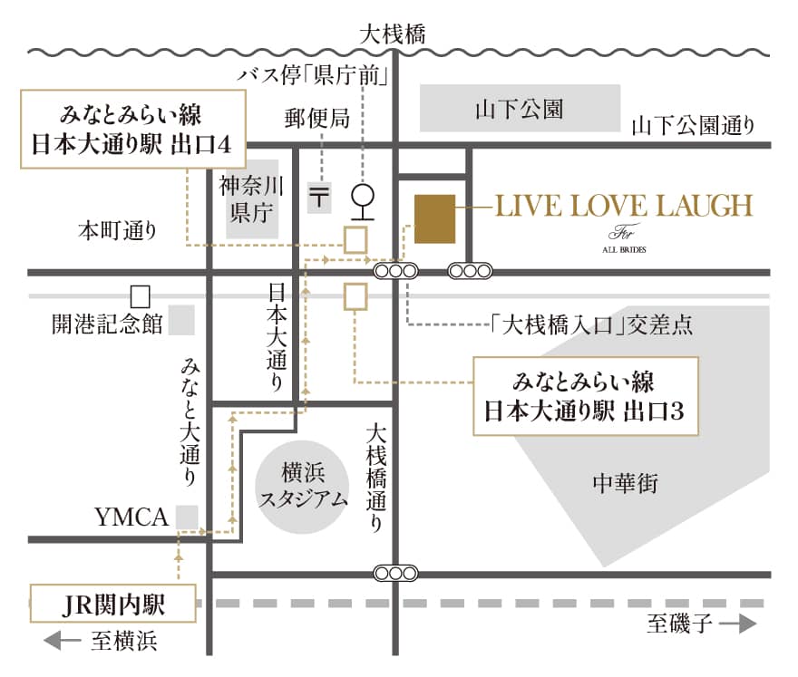 リブラブラフ横浜店　地図